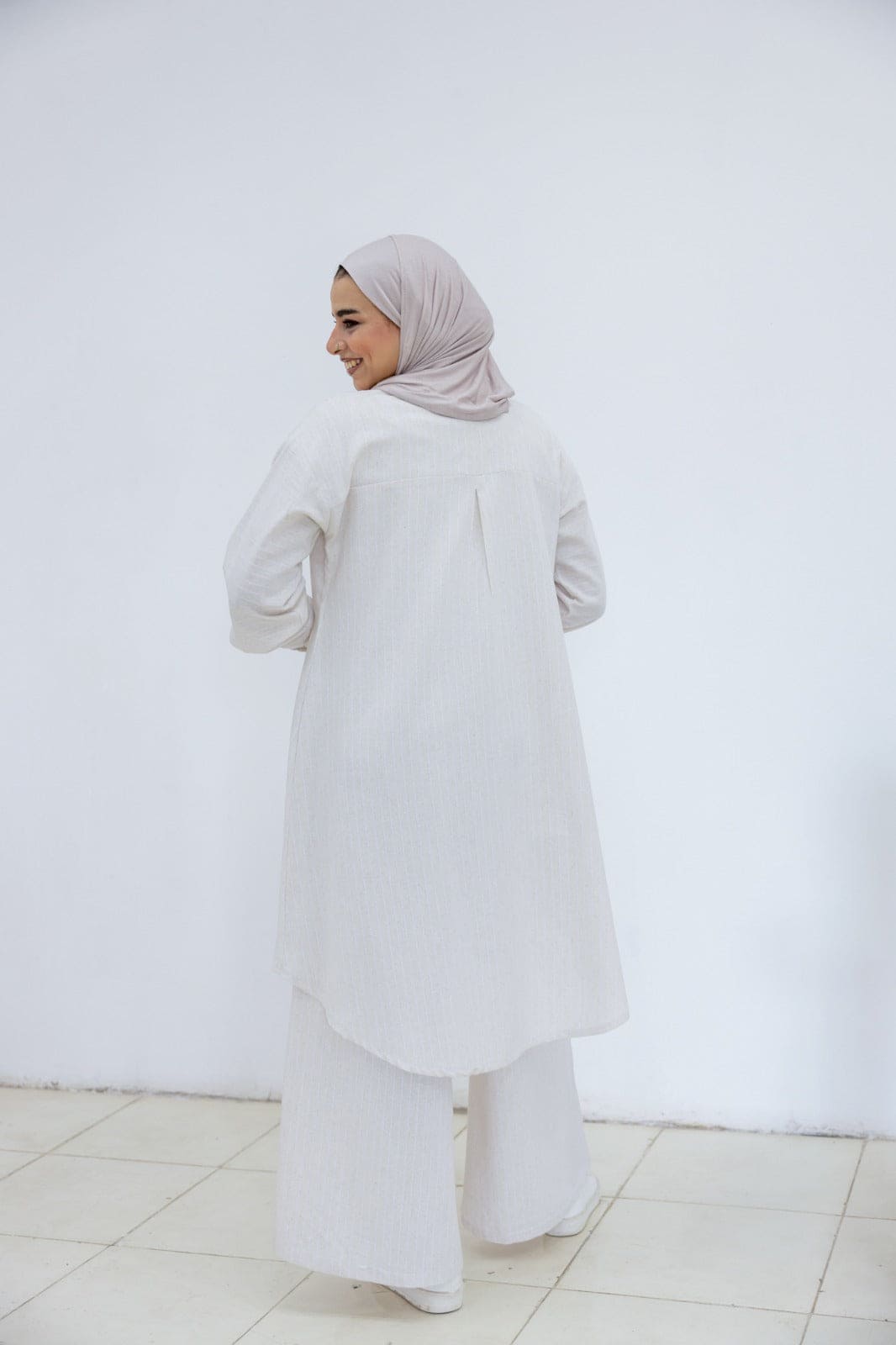 Ivory Flow Two-Piece Set