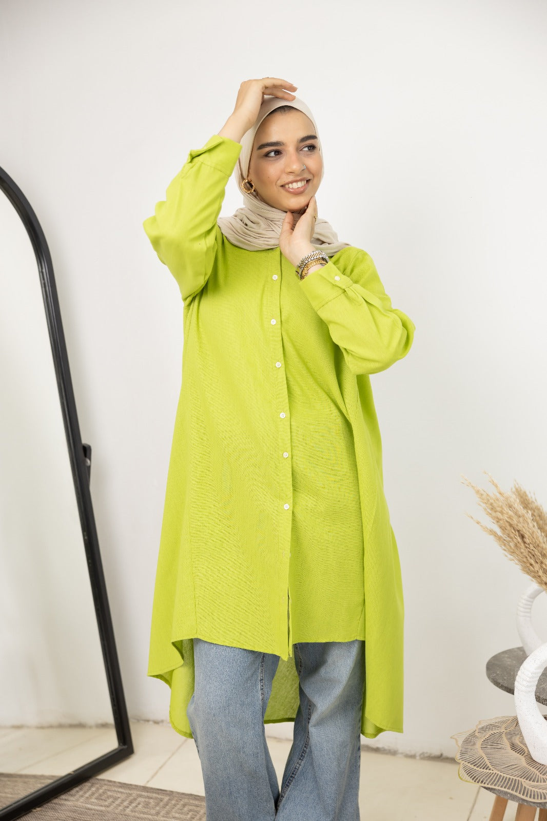 Lime Breeze Tunic