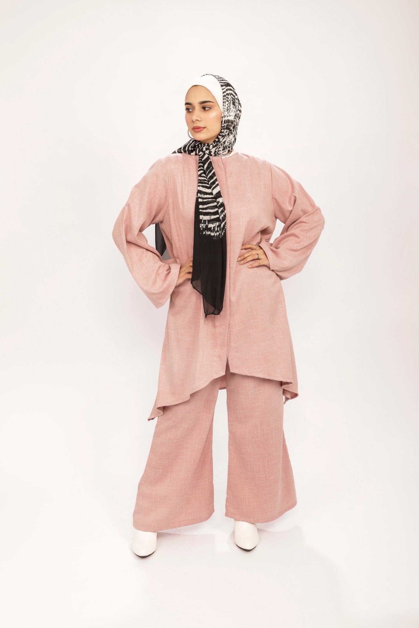 Pink suit