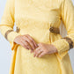 Yellow short dress