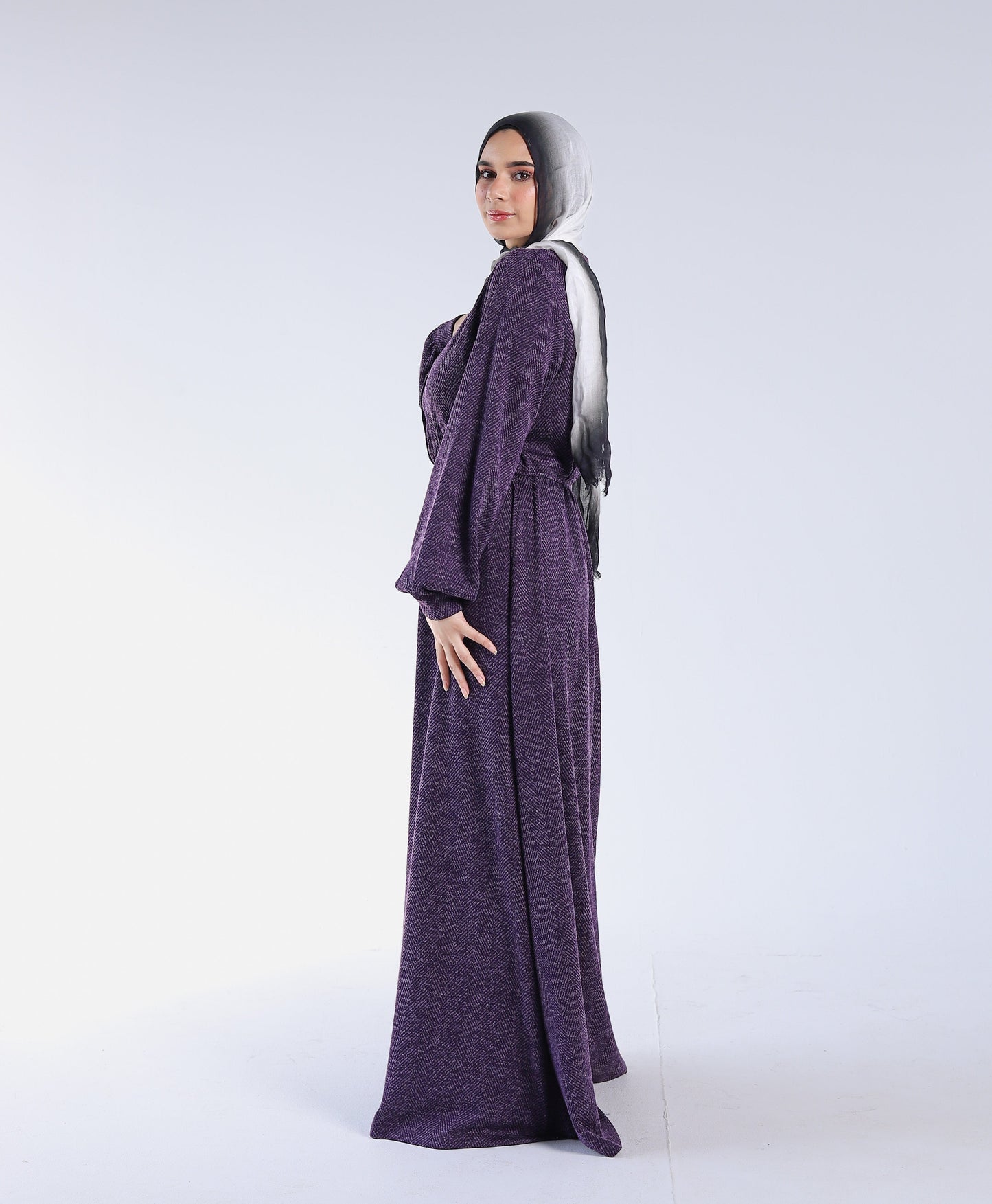 Long dress- Purple