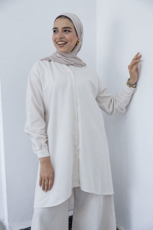 Ivory Flow Two-Piece Set